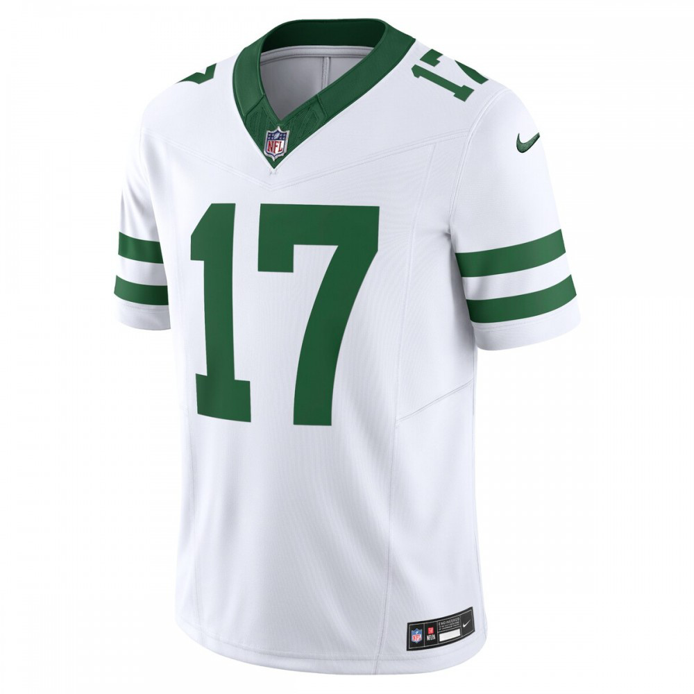 Garrett Wilson New York Jets Nike Vapor F.U.S.E. Limited Jersey - White-GridironStore